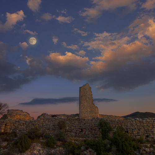 1er Premio. 'Atardece en el poblado de San Pedro'. Jose Fco López Martín.